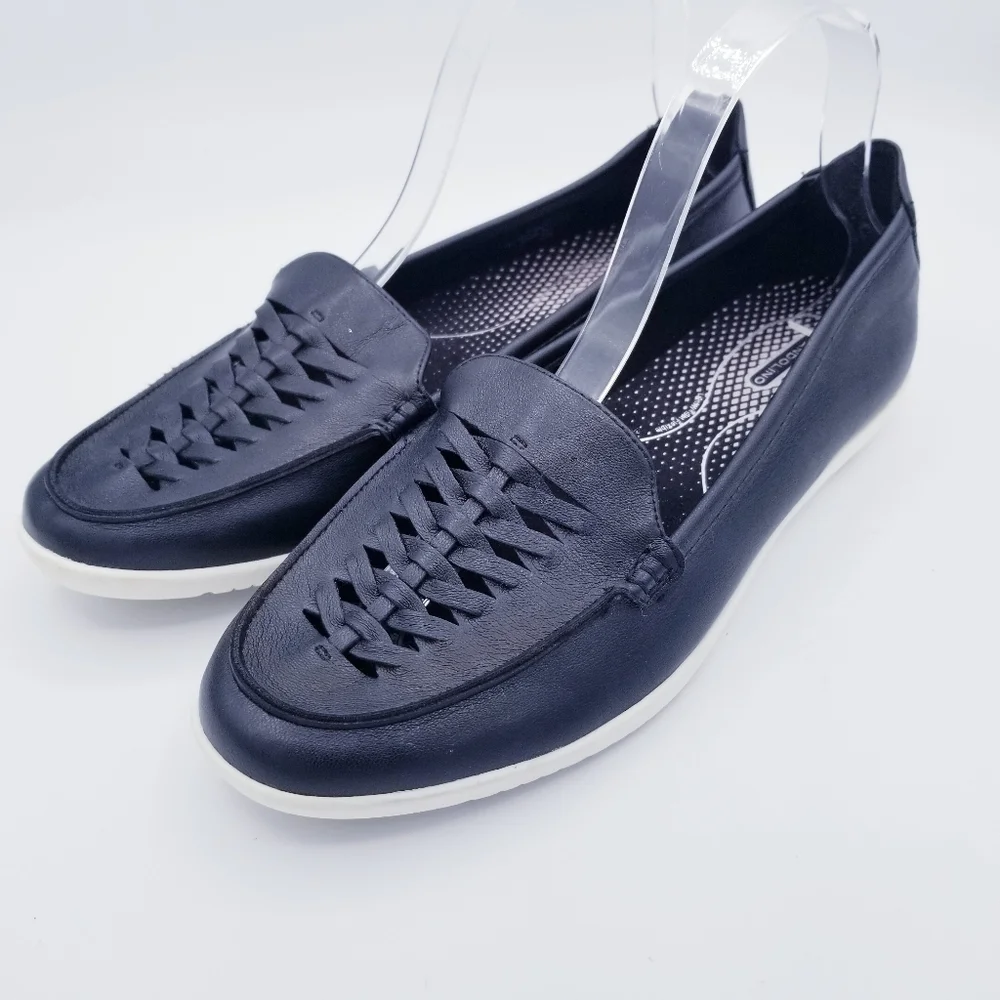 Bandolino Logan3 Black Woven Loafers Flats size 10